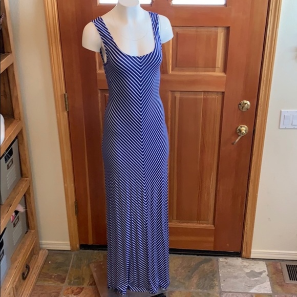 Striped Maxi Dress S/P - Picture 1 of 3